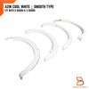 Mazda BT-50 Ute A2W Cool White Fender Flares (2012-2018)