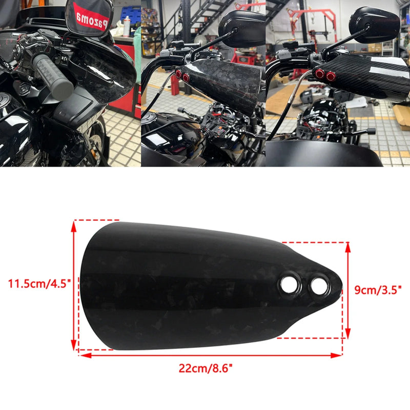 Harley Touring Road King CVO / SE Durable Carbon Fiber Hand Guards (2014)