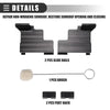 Ford Edge (2007-2014) Aluminum Alloy Black Sunroof Track Repair Kit