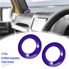 Jeep Wrangler JK (2007-2014) Purple 2 x Pillar Speaker Decoration Covers
