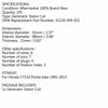 Honda CT110 Generator Stator 12V 8 Pole (1980-1986)