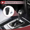 Honda Accord Black Blue Leather Gear Shift Knob Cover (2008-2012)