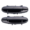 Holden Barina TK 2 x Rear Outer Door Handles Black (2005-2011)