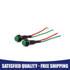 Car Motorcycle Round Wired Momentary Push Button Switch 12V–24V 2 x
