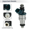 Toyota Camry 2.0 (1988-1991) 1 Pc Dark Blue Fuel Injector