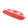 Maserati Ghibli Red Carbon Fiber Rear Air Outlet Vent Cover (2014-2022)