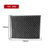 Benz CLA C117 Carbon Fiber Rear Storage Box Cover (2013-2019)