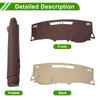 Chevrolet Equinox 2018-2019 Brown Dashboard Cover Mat