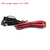 Car Motorcycle 3.28ft 14AWG SAE Harness Quick Connect Disconnect Assembly
