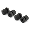 Harley Davidson Touring Black Solo Seat Mounting Nuts 1/4"-20 Thread