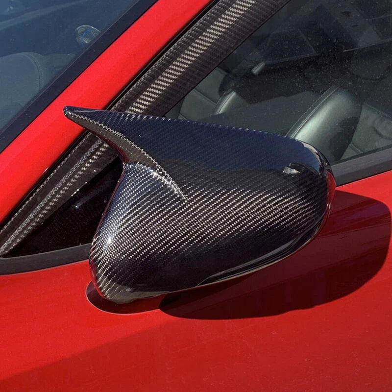 Kia Stinger Carbon Fiber OX Horn Rearview Mirror Cover (2018-2023)