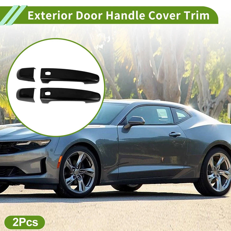 Chevrolet Camaro Glossy Black Door Handle Cover Trim (2016-2023)