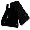 Mercedes Benz AMG GTR 2015-2022 Black & Green Logo 2 x AutoWin Floor Mats