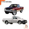 Holden Rodeo TF Front Door Weatherstrip Rubber Seal (1988-2003)