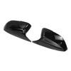 Infiniti Q50 Q60 Gloss Black Rearview Mirror Cover Caps (2014-2023)