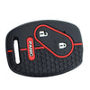 Honda Black Red Silicone Key Shell Housing Case Cover (New)
