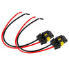 Audi A6 Headlight Bulb Plug 2 x Wire Pigtail Connector (2005-2011)
