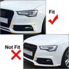 Audi A5 S Line S5 Front Bumper Grille Fog Light Outer Cover (2013-2016)