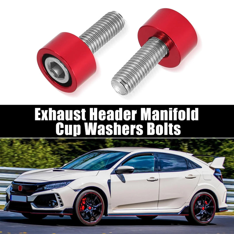 Honda Acura 9 x M8x1.25 Exhaust Header Manifold Cup Washers