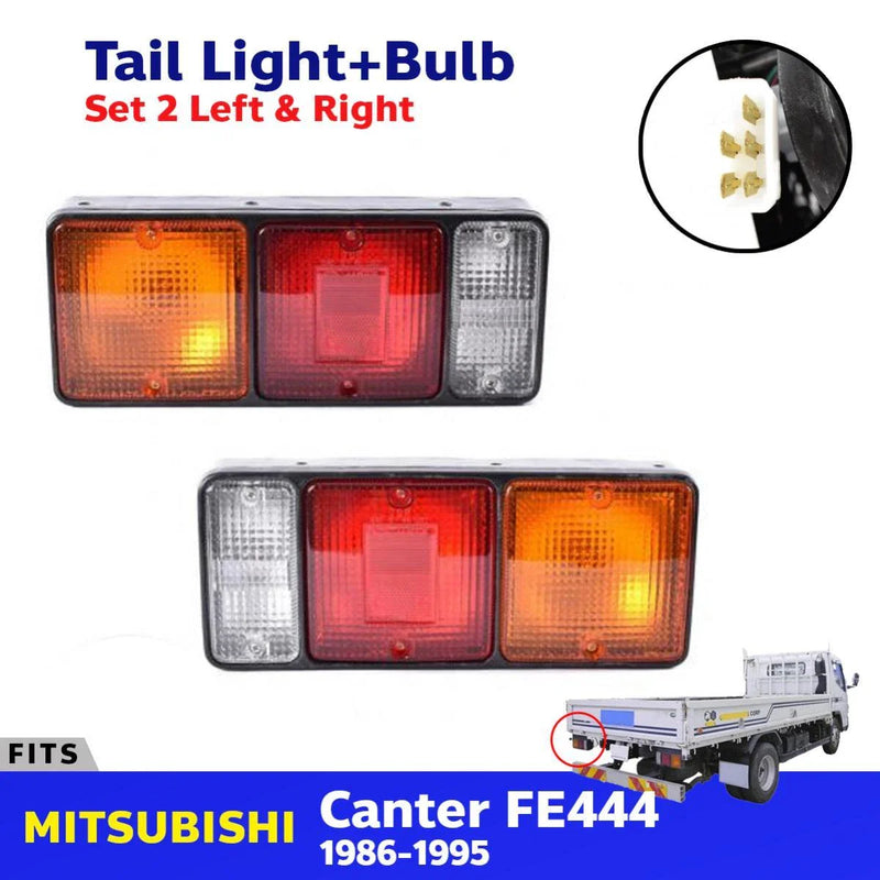 Tail Light Rear Lamp L+R Fits Mitsubishi Canter FE444 Fuso 355 Truck 1986-95 D09