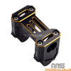 Pan America 1250 CVO Handlebar Risers Pull Back W/ Top Clamp Cover (2021-2023)