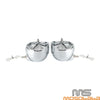 Harley FLHTCUSE FLHSE Road Glide 4.5" Chrome Headlight Fog Trim Lights
