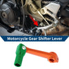 Bosuer M5 Orange Lever Green Head Folding Gear Shifter Lever