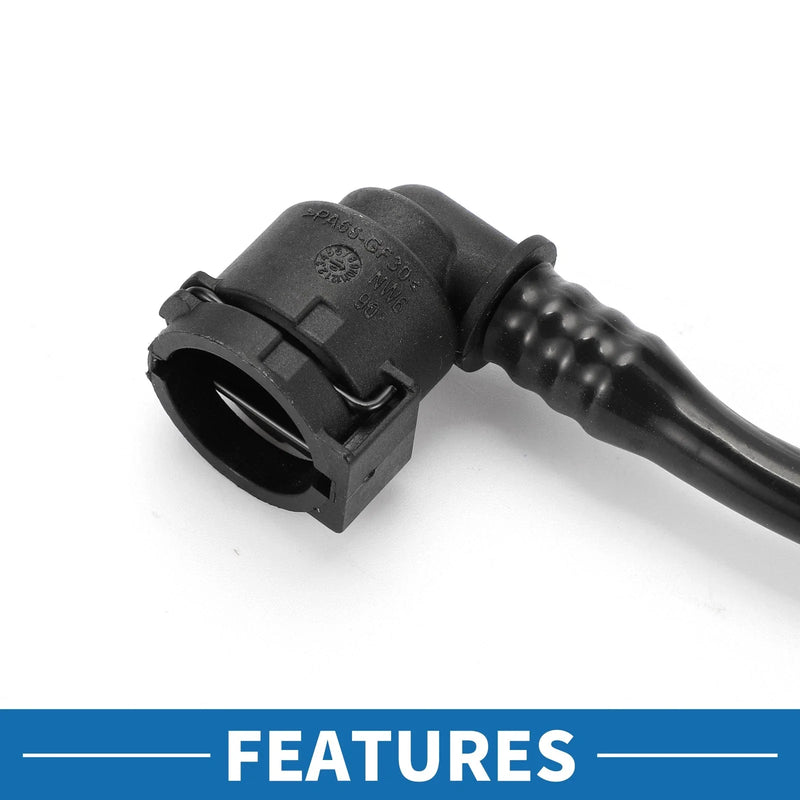 BMW 840i (2020-2023) Plastic Black 1 Pc Radiator Hose