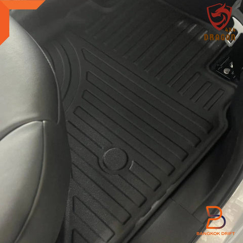 Ford Ranger 2022-2025 4-Door Premium 3D TPE All Weather Floor Mats