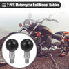Motorcycle 2 x Ball Mount Holder Ball Adapter