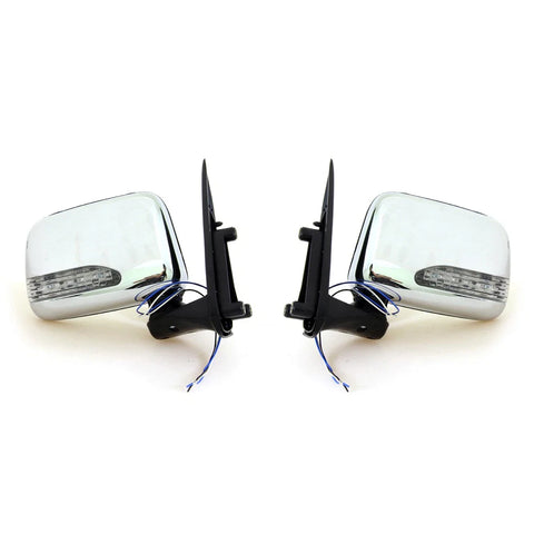 Toyota Hilux Surf Tiger 1995-2005 Chrome Door Mirror LED