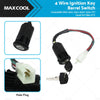 Quad Dirt Bike ATV 50cc-250cc 4 Wire Ignition Key Barrel Switch