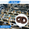 Make Model Oil Seal 20x35x10mm Brown 2 Pcs Seal Ring