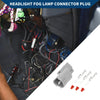 3 Pin Headlight Fog Lamp Connector Plug Male Wire Terminal 1x Toyota