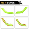 Jeep Wrangler Light Green Front Rear Door Handle Bezel Cover Trims (2007-2018)