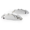Front / Rear Universal Silver 3D Style Car Disc Brake Caliper Covers