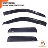 Holden Colorado RC Dual Cab Ute Weathershields Window Visors (2008-2012)