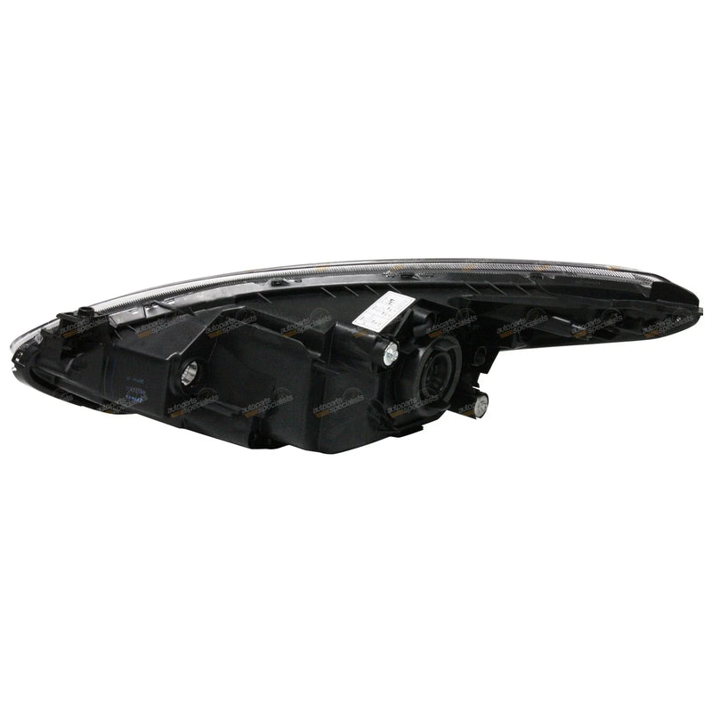 Mazda 2 LH+RH  Black Headlights (2007 - 2014)