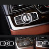 BMW 5 7 Series X3 X4 LED Headlight Switch Button Cover Trim (2011-2019)