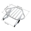 Harley Touring (2009-2013) Chrome Sissy Bar Luggage Rack Backrest