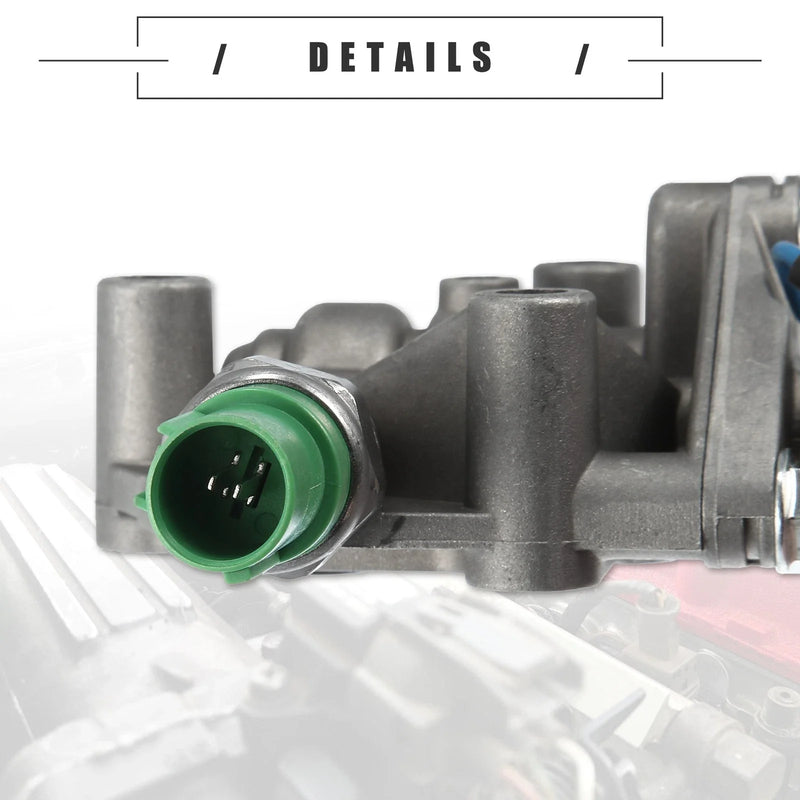 Honda (2006-2011) - Aluminum Alloy, Silver Tone, Green Solenoid Spool Valve