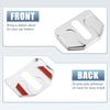 Volvo S90 (2017-2023) Silver Tone 4 x Auto Door Lock Latch Covers