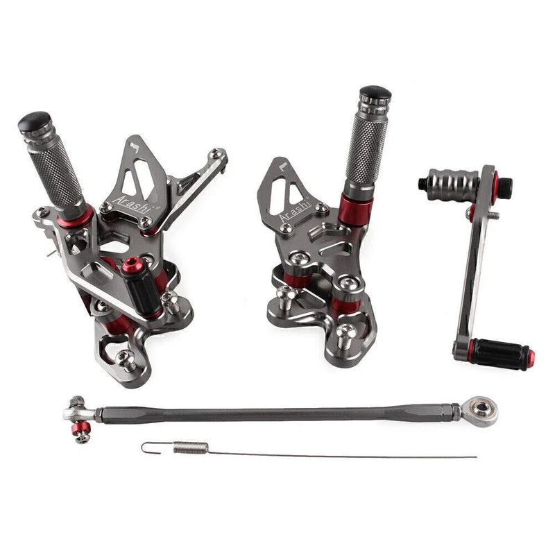 Suzuki GSXR 600 Rearset Foot Pegs (2015)