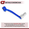 Honda CRF110F (2013-2018) Blue Silver Folding Motorcycle Gear Shifter Lever