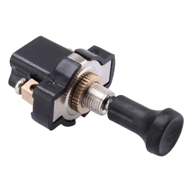 Vehicle 12V 0.31" Thread Mount Push-Pull Switch
