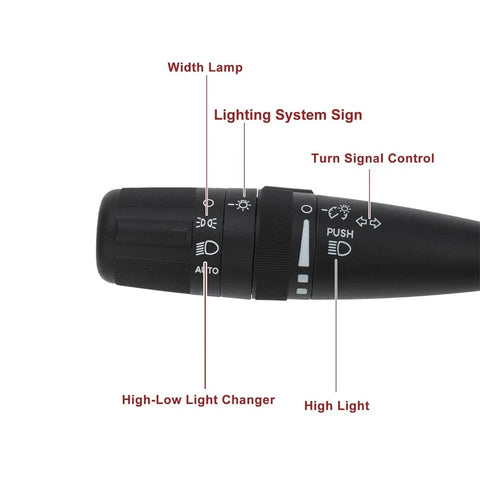 Jeep Dodge Chrysler Turn Signal Headlight Dimmer Switch (2002-2006)
