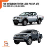 Mitsubishi Triton Ute 4 x Chrome Door Handle Cover Inserts (2005-2015)