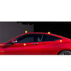 Infiniti Q60 Black Window Strip Moulding (2017-2022)