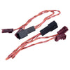 Mercedes C Class 2 x Speaker Adapter Connector Cable Y Splitter (2015-2021)