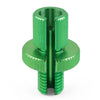 Motorcycle ATV Pit Bike 8mm Clutch Brake Throttle Cable Adjuster Screw Green